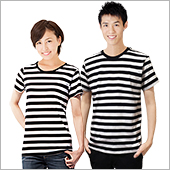 SBT-125 4.3oz ボーダーTシャツ