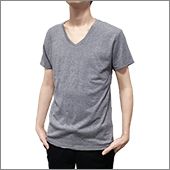 TBV-129 4.4oz ライブレンドVネックTシャツ