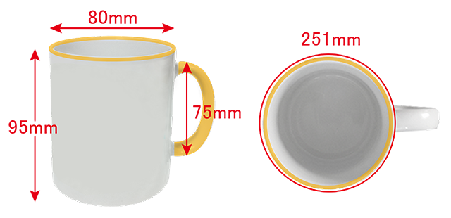 マグカップのサイズ容量