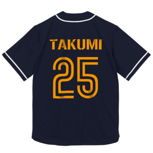 クラスTシャツ背ネーム