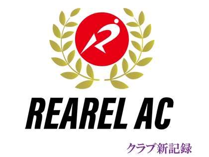 グラテーション柄のチームロゴ