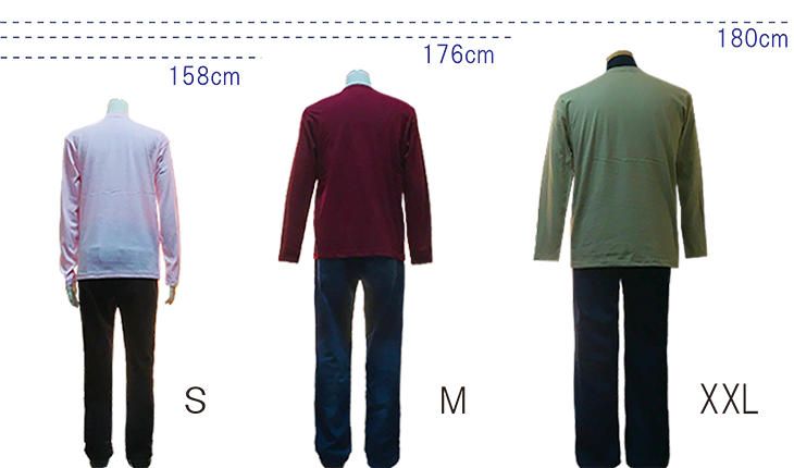 長袖Ｔシャツ バックサイズ