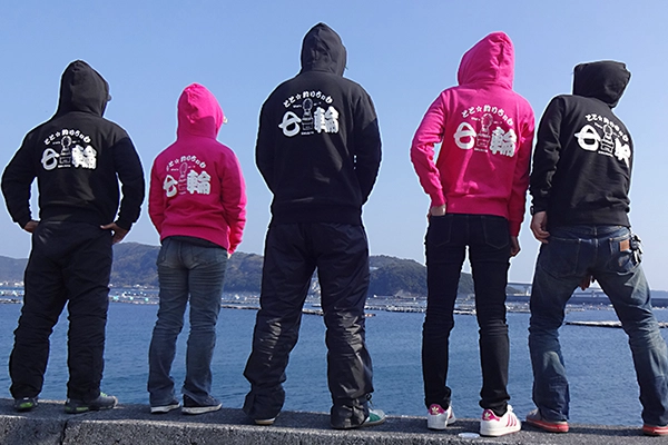 釣りクラブ オリジナルパーカー