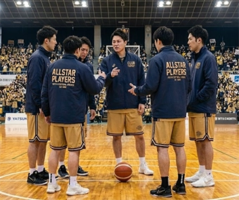 バスケットボール 中綿ジャケット