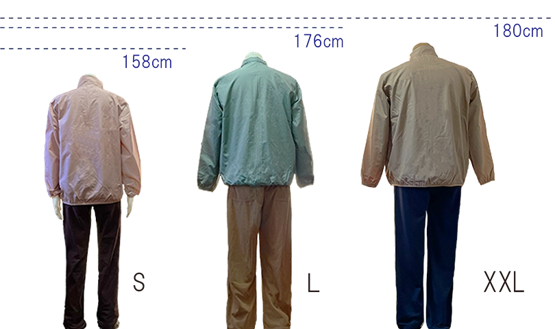 イベントブルゾン バックサイズ