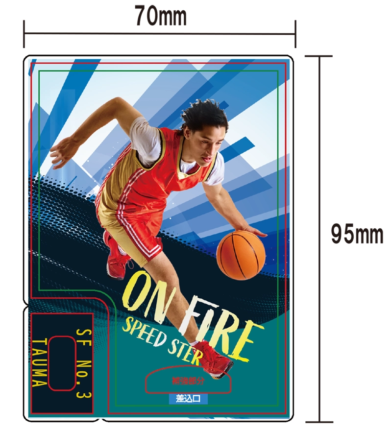 アクリルスタンドサイズ