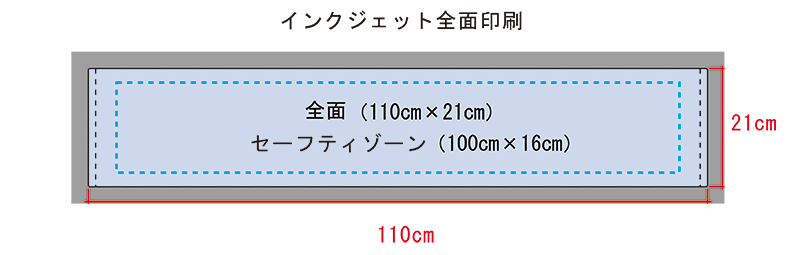 タオルプリントサイズ